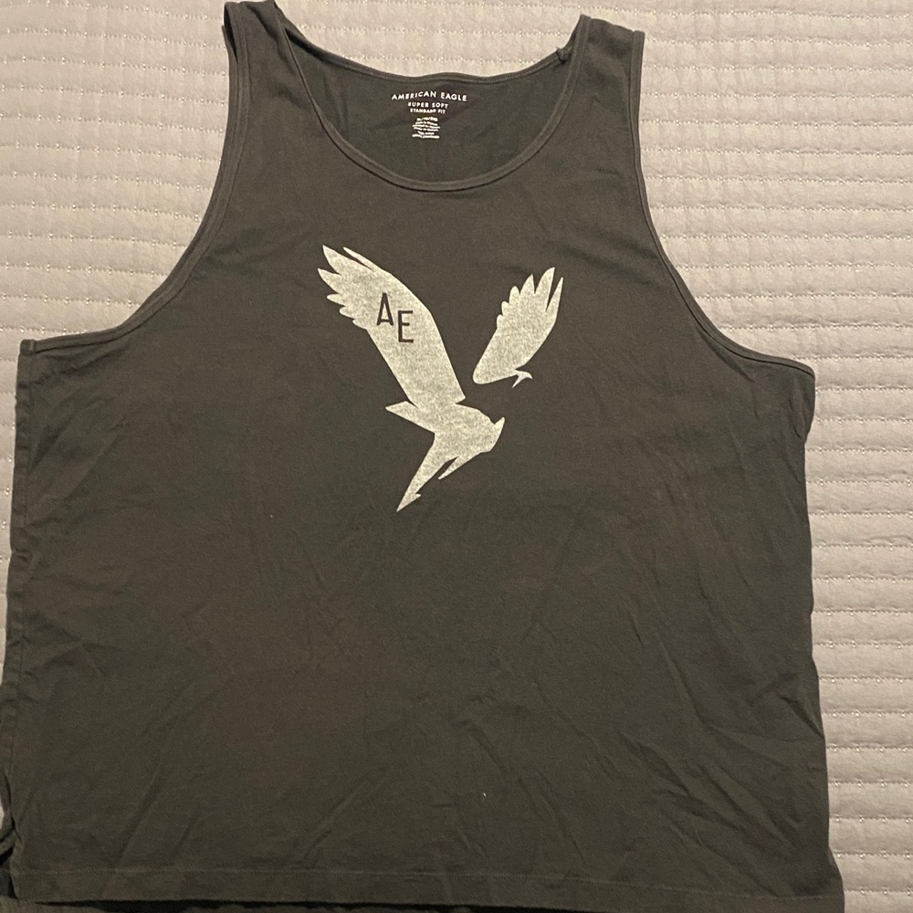 American Eagle Black Super Soft Tee